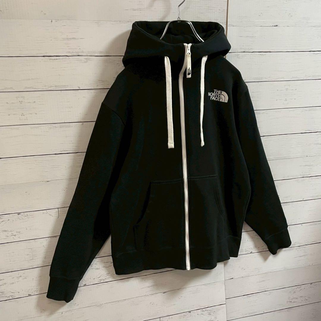 1【即完売モデル】ザノースフェイス☆フード刺繍　リアビュー☆370