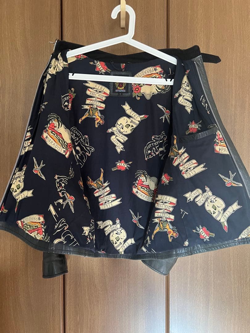 shottoシングルライダースLサイズ ブラック