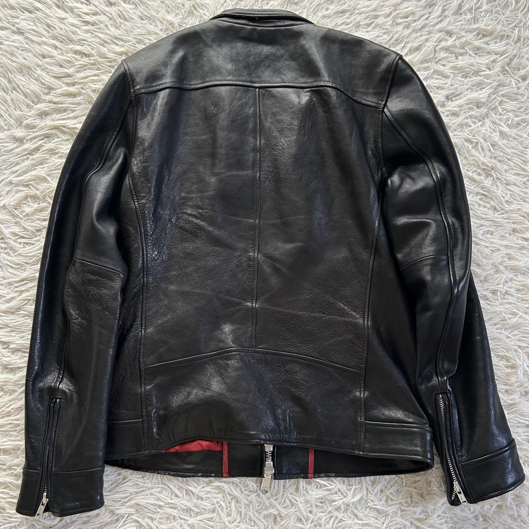 美品　近年　バッファローボブズ ライダース　羊革　シングル　IDEAL Lサイズ