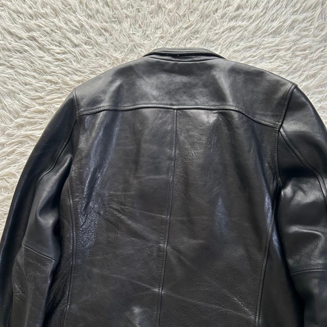 美品　近年　バッファローボブズ ライダース　羊革　シングル　IDEAL Lサイズ