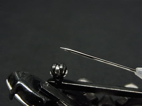 美品★Foxey/フォクシー ビジュー ブローチピンバッジ アクセサリーグリーン