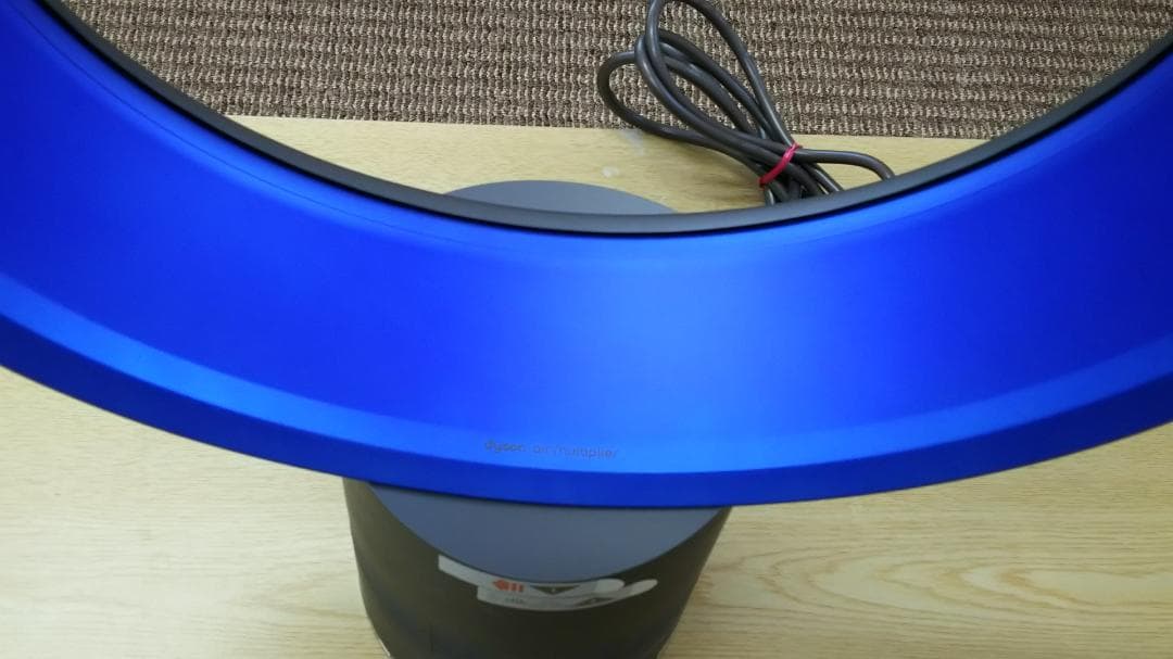 dyson am01テーブルファン30cm 羽根なし扇風機 青色リング