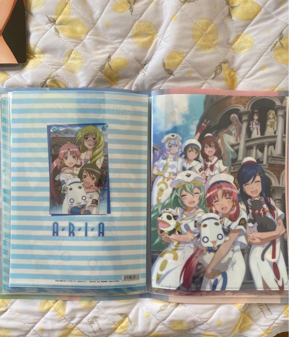 ARIA クリアファイル　グッズ　アリア　天野こずえ