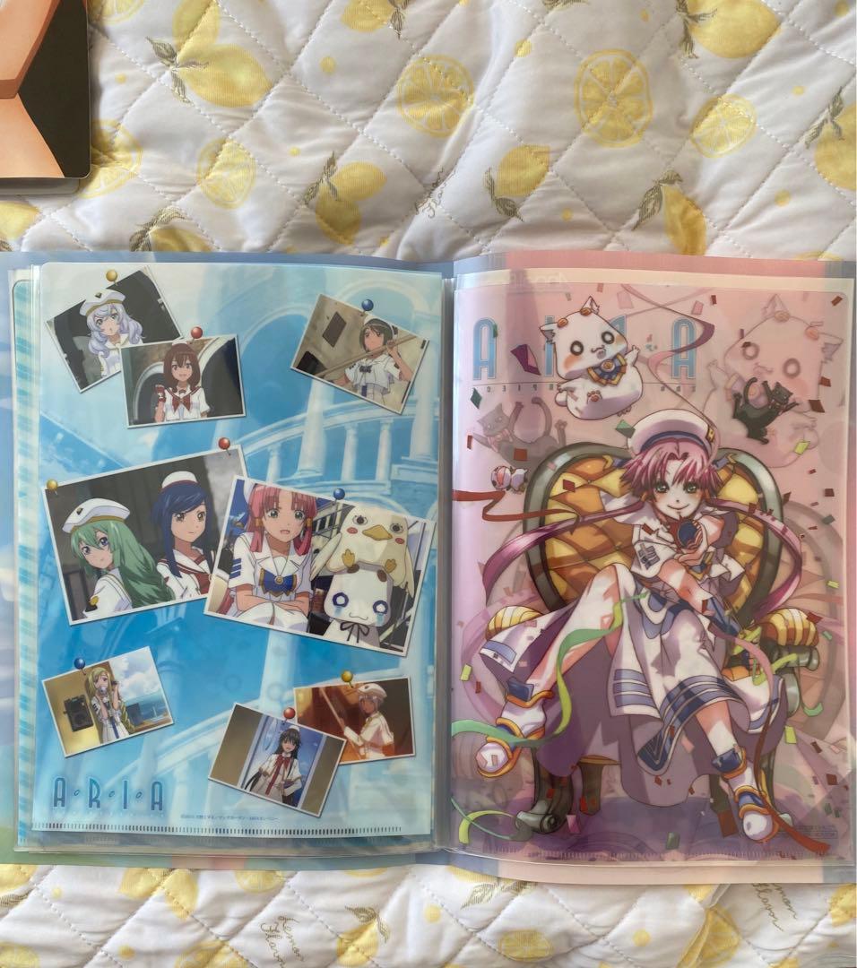 ARIA クリアファイル　グッズ　アリア　天野こずえ