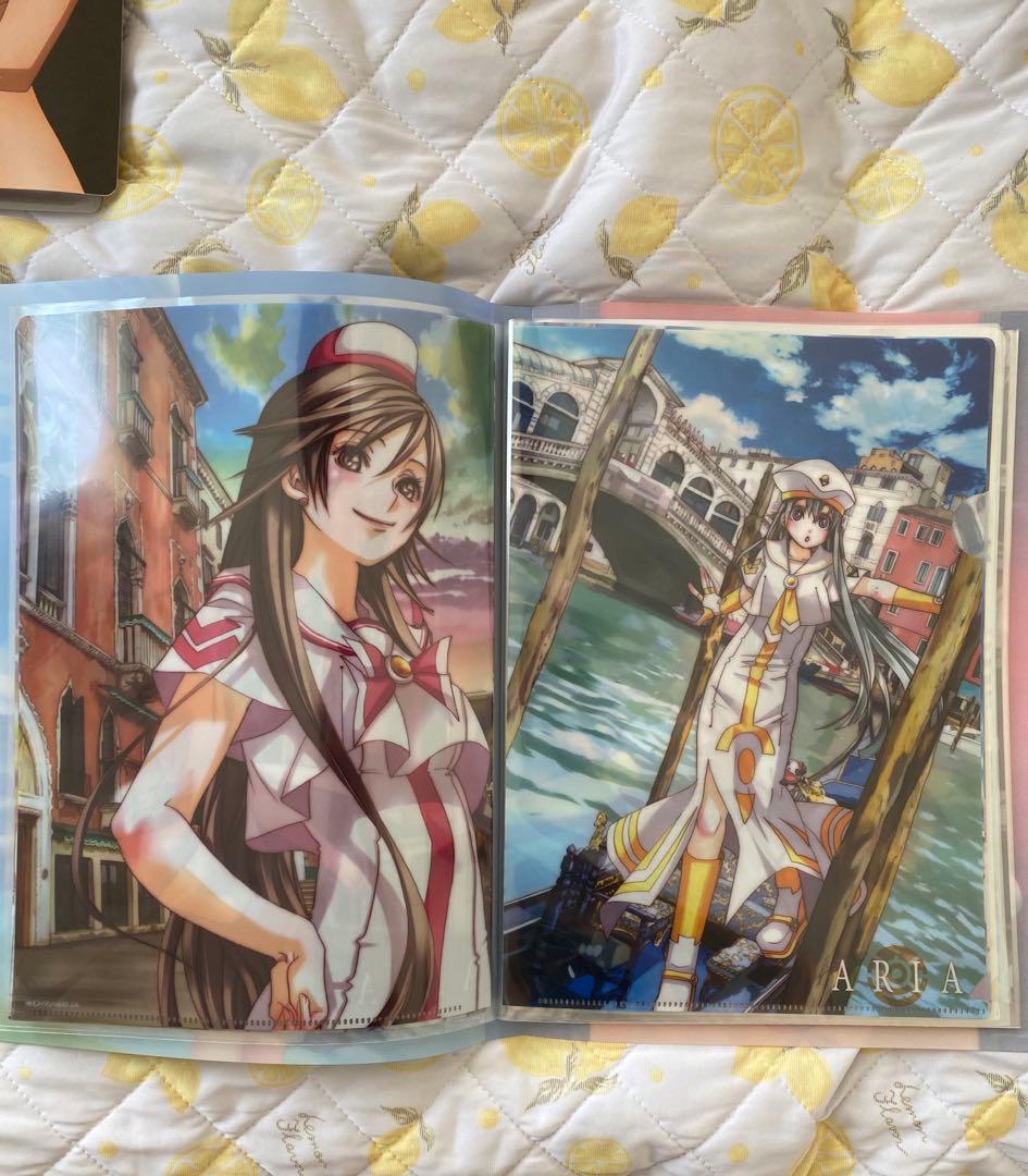 ARIA クリアファイル　グッズ　アリア　天野こずえ