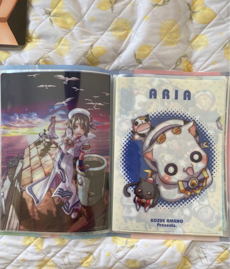 ARIA クリアファイル　グッズ　アリア　天野こずえ