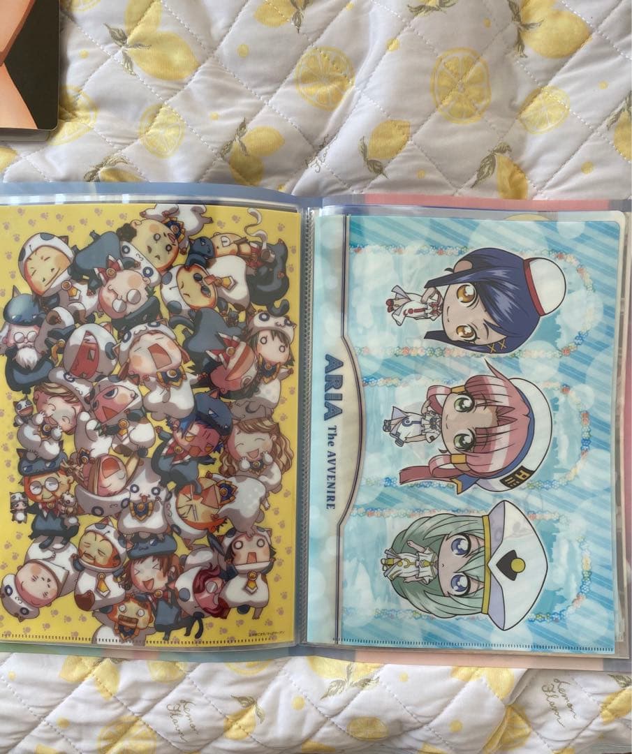 ARIA クリアファイル　グッズ　アリア　天野こずえ