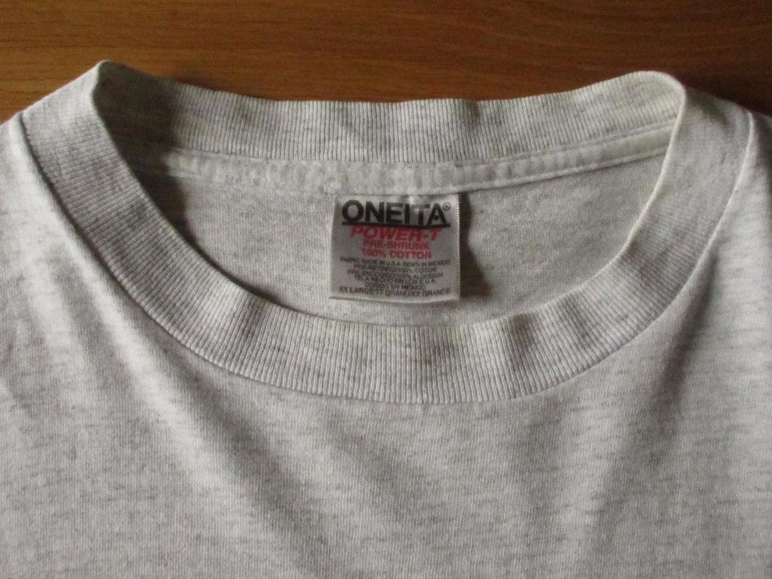 【在原みゆ紀さん着用】オニータ'90s馬/ホース両面プリントTシャツXXL