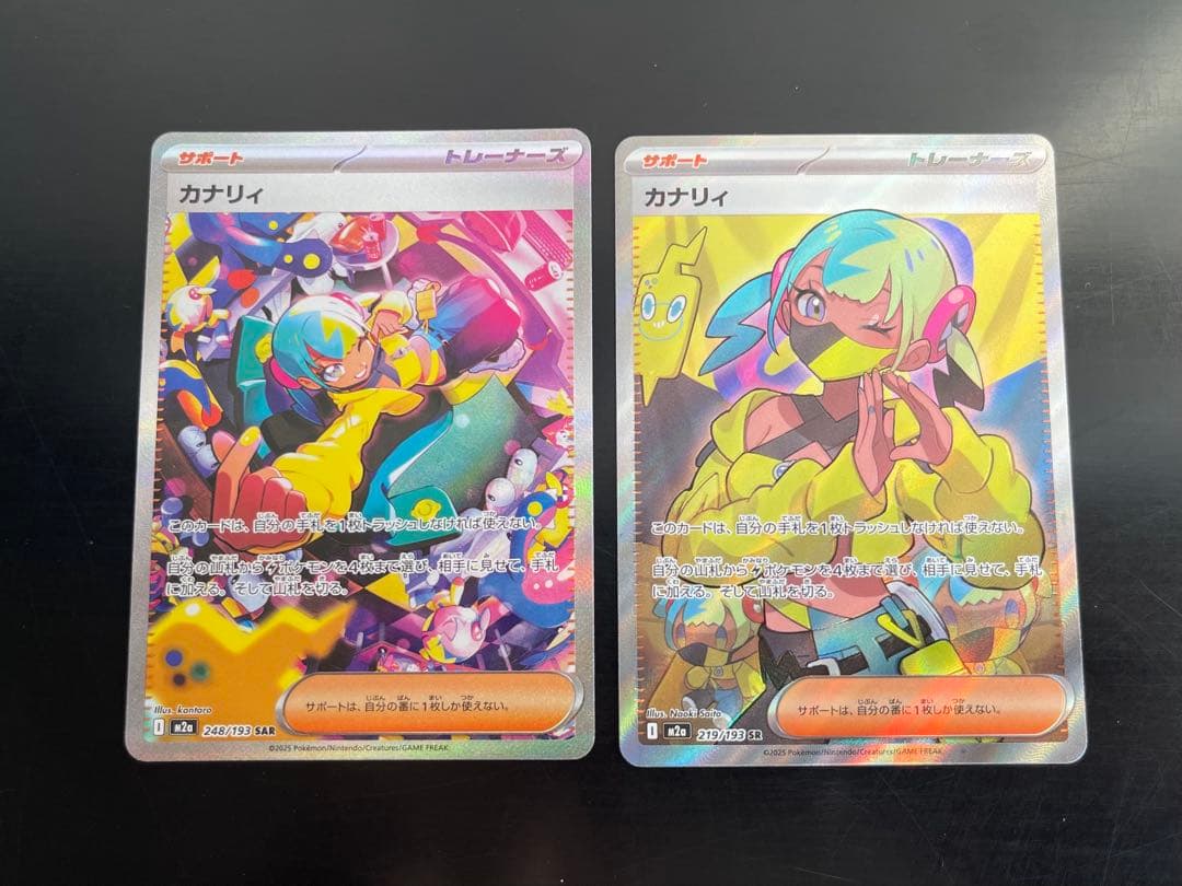 ポケモンカード サポート カナリィ SAR 248/193 SR 219/193