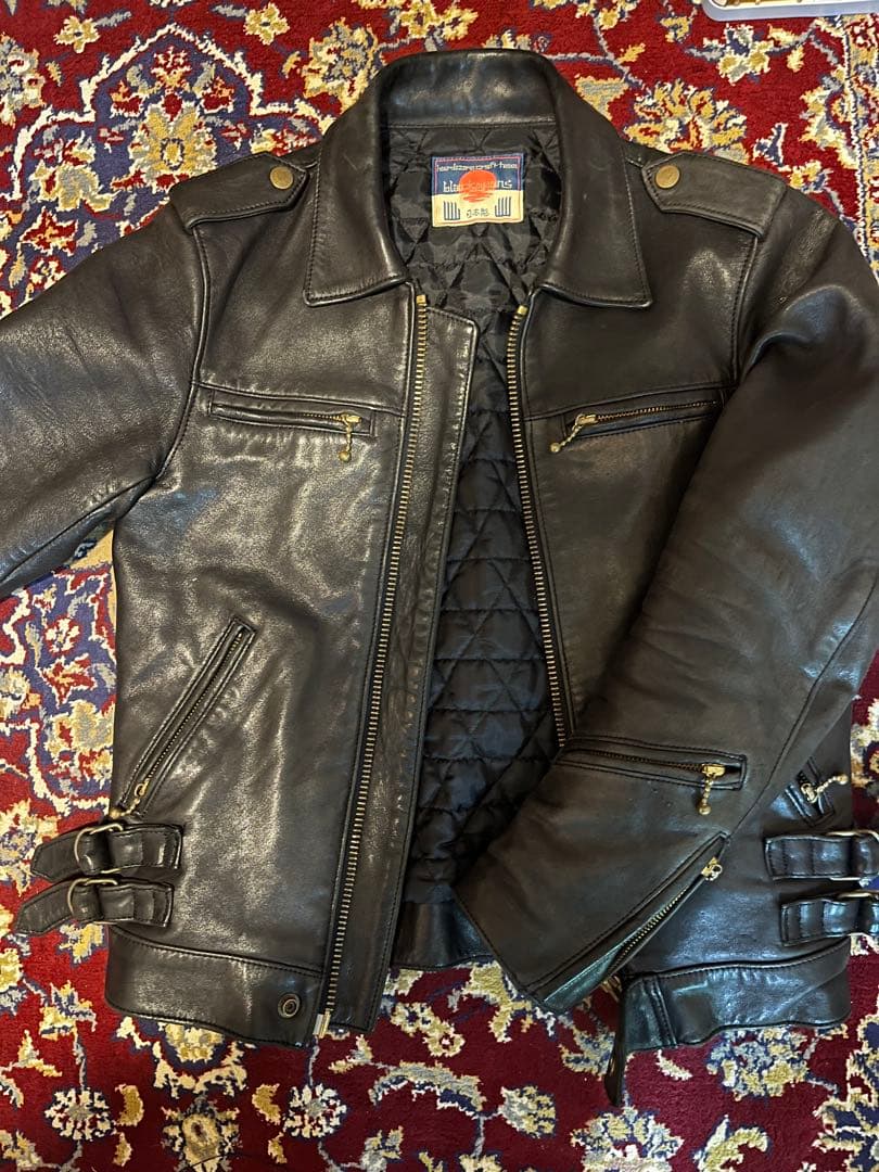 blackmeans ブラックミーンズ レザー シングルライダースジャケット