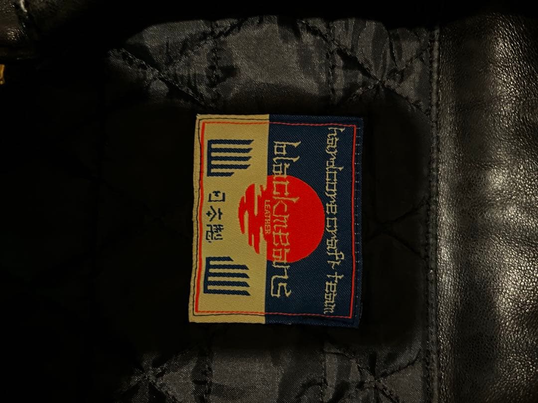 blackmeans ブラックミーンズ レザー シングルライダースジャケット