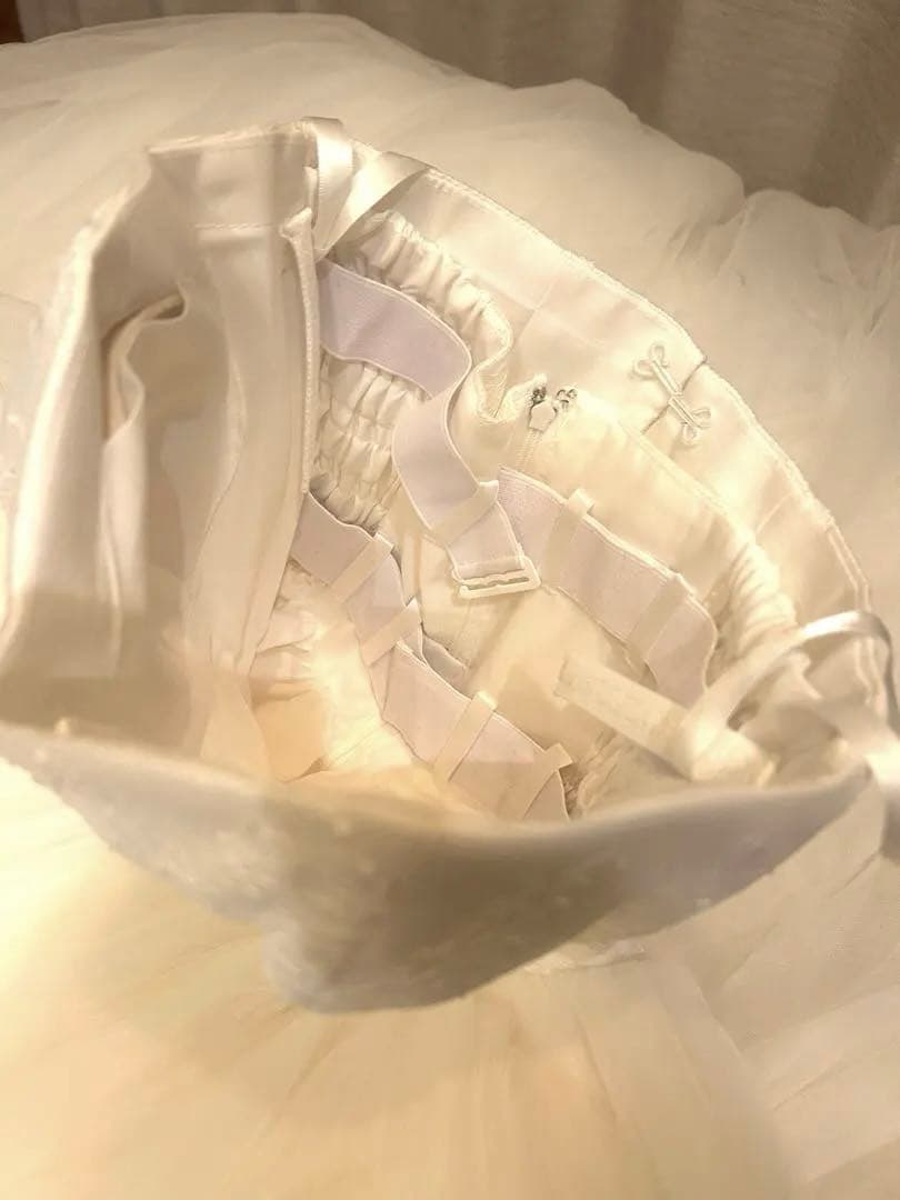 【お値下げ】　タカミブライダル　ウェディングドレス　ハートカット