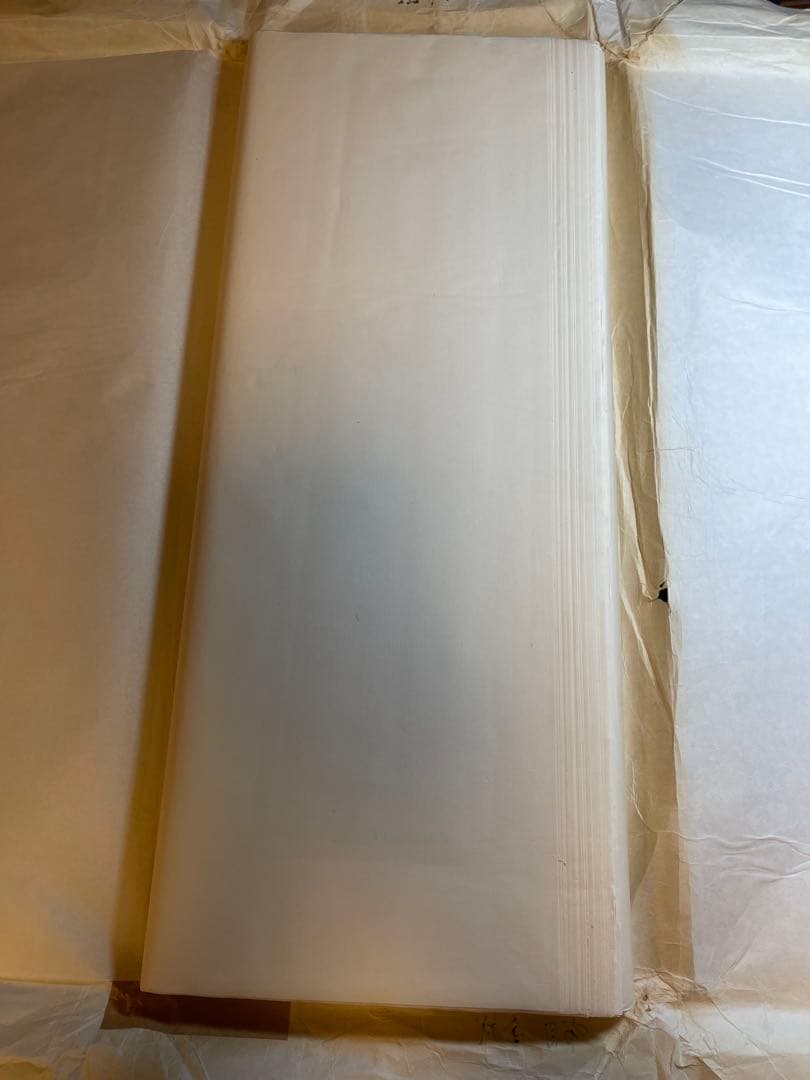 【墨研】書道古紙◆「光琳・羅門箋・布目箋」全紙 3種の画仙紙◆昭和古紙 文房四宝