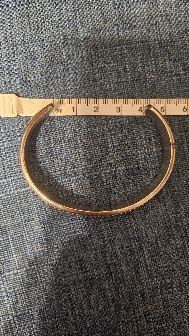 K2 ダニエル・マイク スターリングシルバー12Kコンビバングル