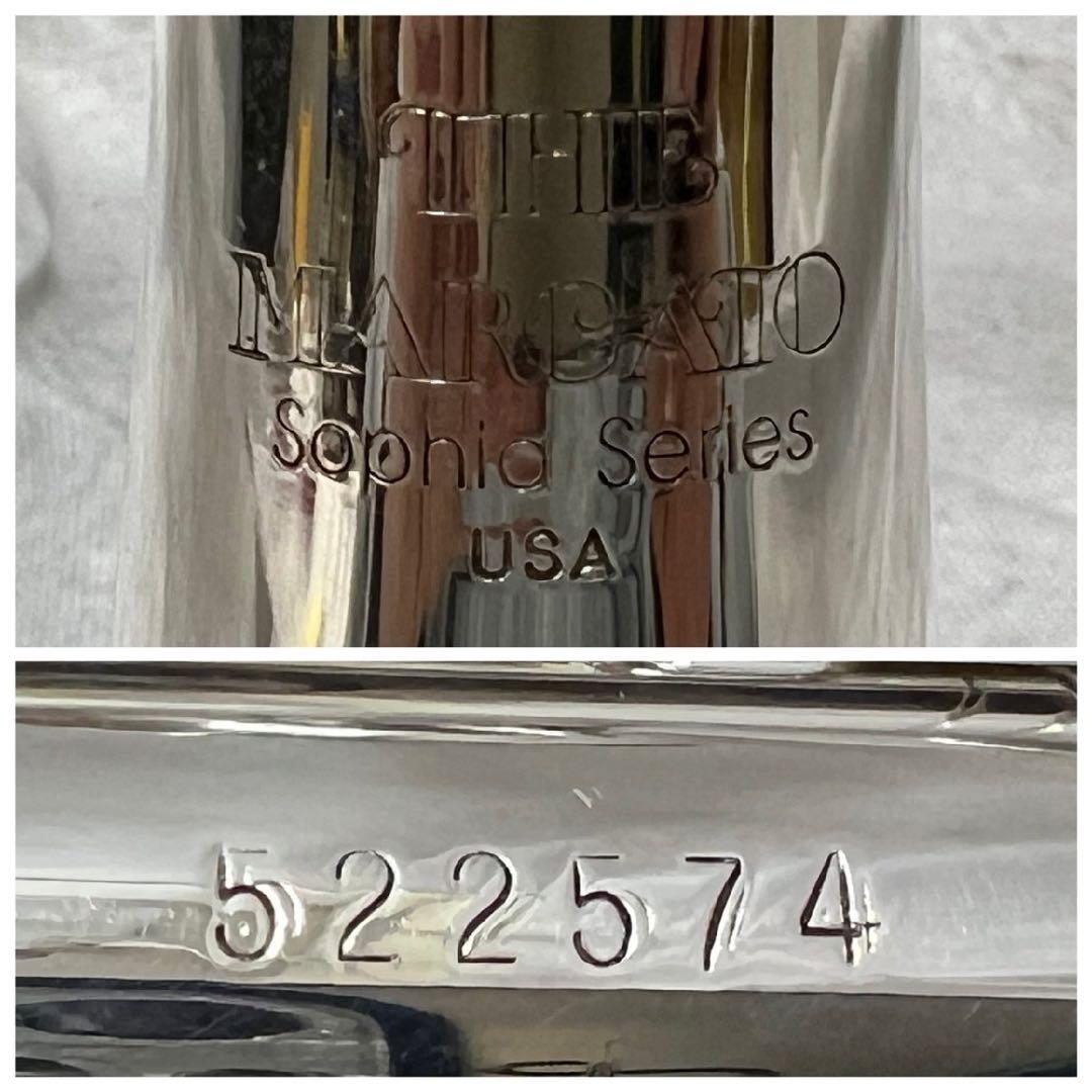 トランペット本体　ケース付きMARCATO Sophia Series USA