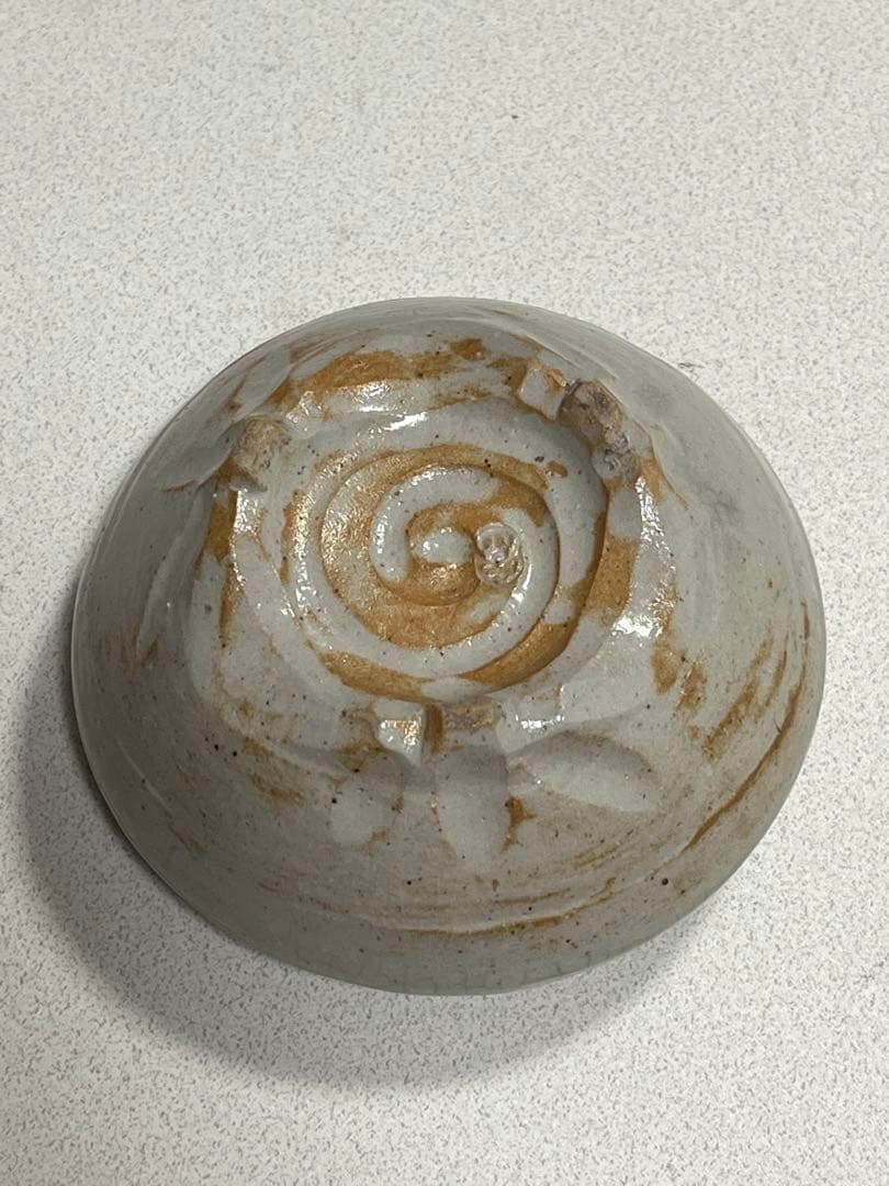 香炉　萬古焼　春山