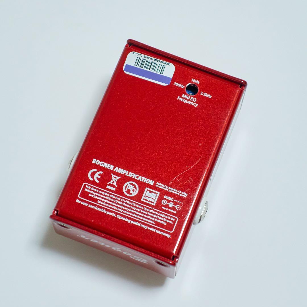 Bogner Ecstasy Red Mini Pedal ディストーション