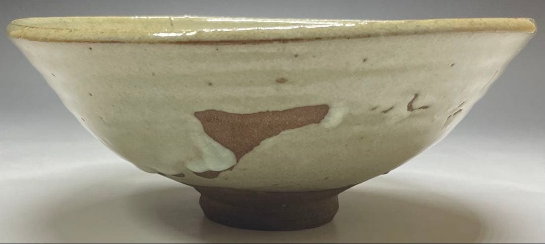 李朝　平鉢　高麗茶碗　鶏龍山　合箱(四方桟) 　d9443