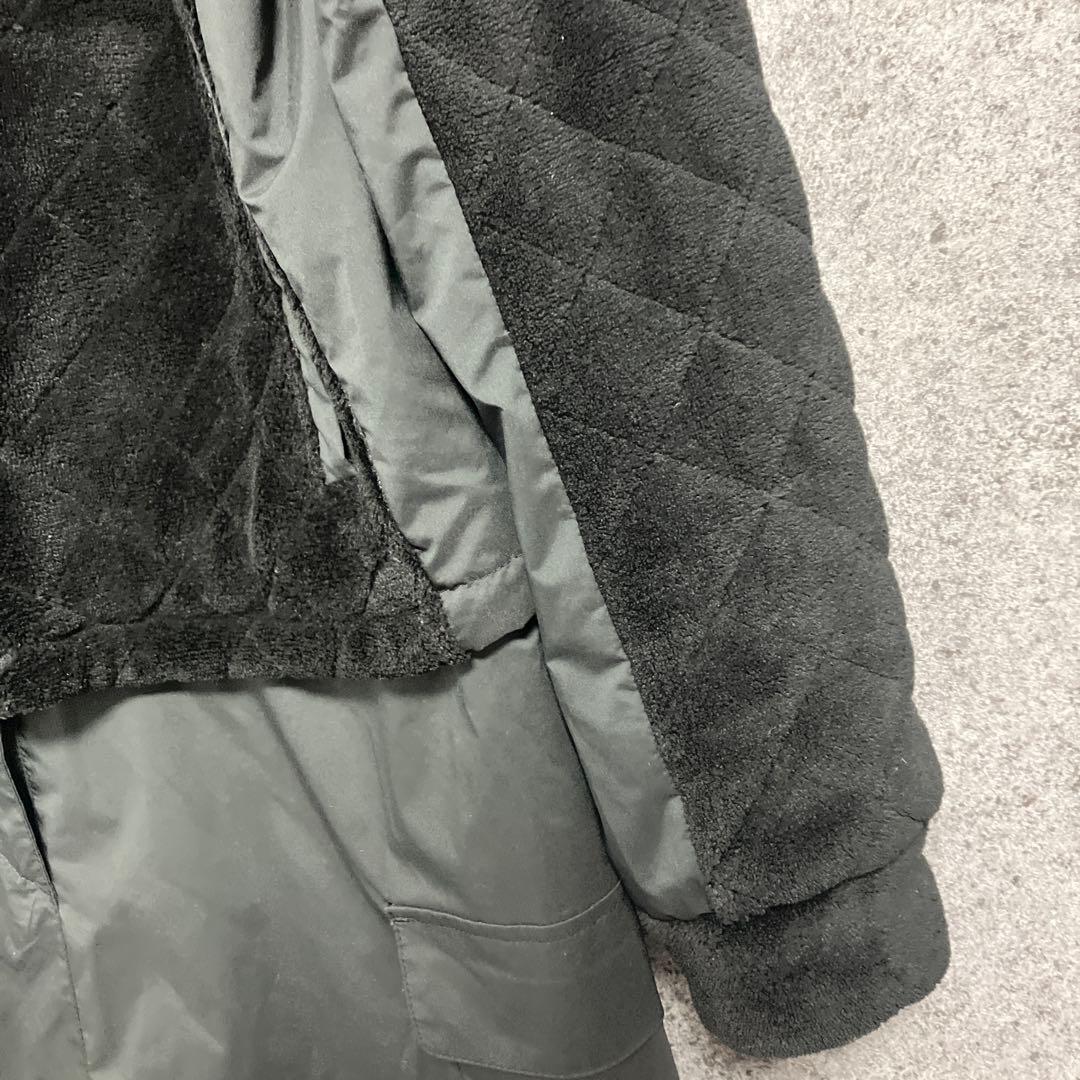 23区GOLF　2WAY ワンピース　ブラック　長袖　黒　丈長め　暖か　ゴルフ