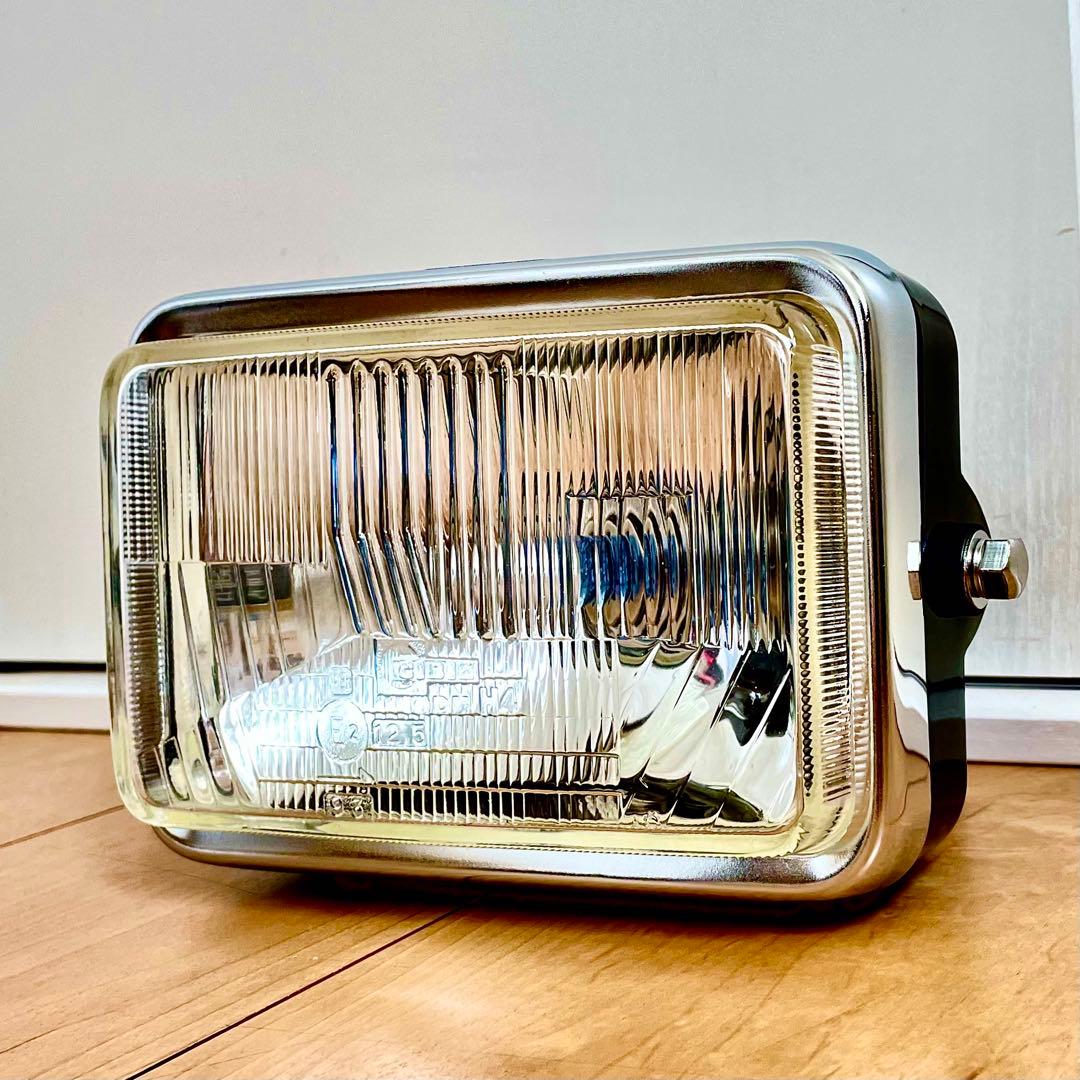 シビエ CIBIE 角型 ヘッドライト CBR400F 当時物 角目 マーシャル