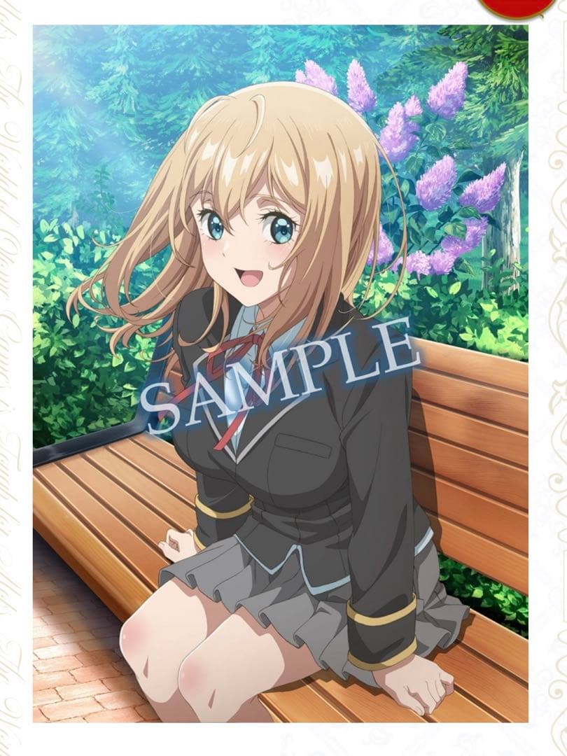 乙女ゲー世界はモブに厳しい世界です BD全巻購入特典 A3布ポスター モブせか