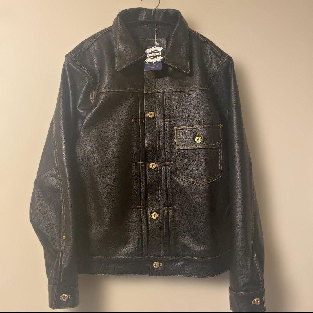 新品GABRIEL PARIS レザージャケット 1stタイプ　506XX 牛革