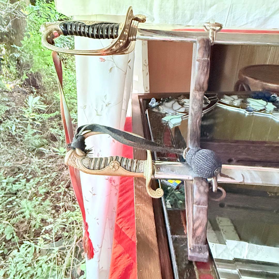 超限定お値下げ2日20時迄‼️特別‼️旧日本軍　大日本帝国陸軍　刀緒付模造刀袋付②