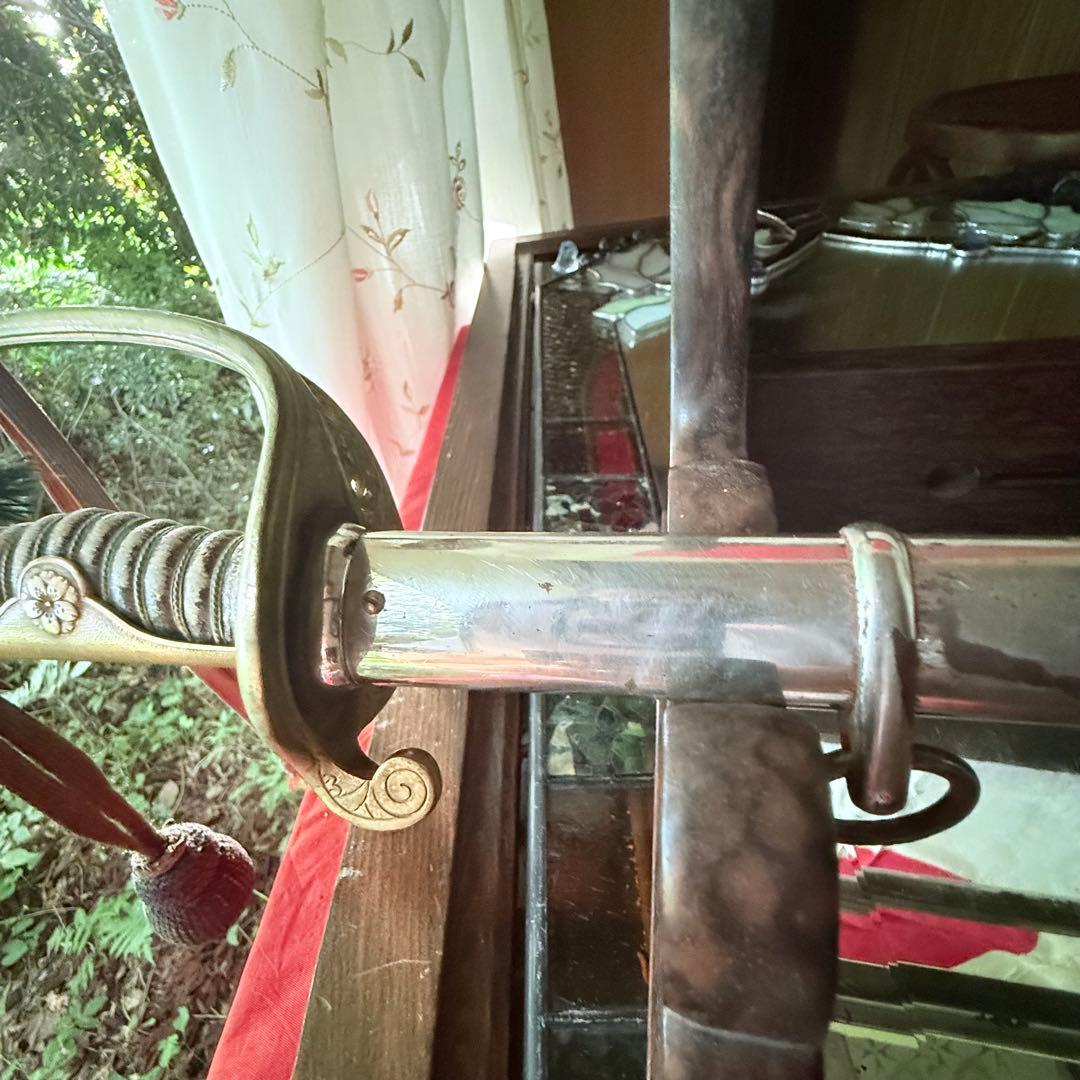 超限定お値下げ2日20時迄‼️特別‼️旧日本軍　大日本帝国陸軍　刀緒付模造刀袋付②