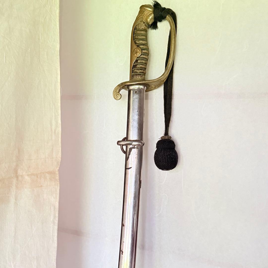 超限定お値下げ2日20時迄‼️特別‼️旧日本軍　大日本帝国陸軍　刀緒付模造刀袋付②