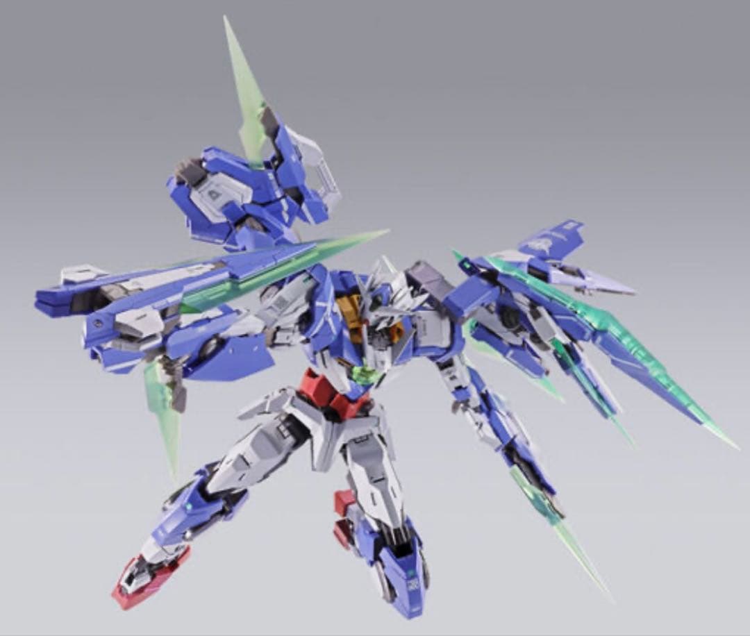 LBUILDダブルオークアンタ フルセイバーとフルセイバー用オプション付