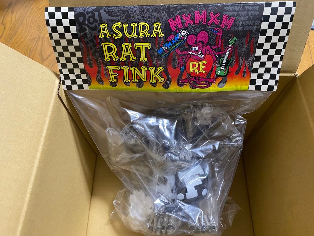 その他 Asura Rat Fink Mono BlackBook Toy MxMxM