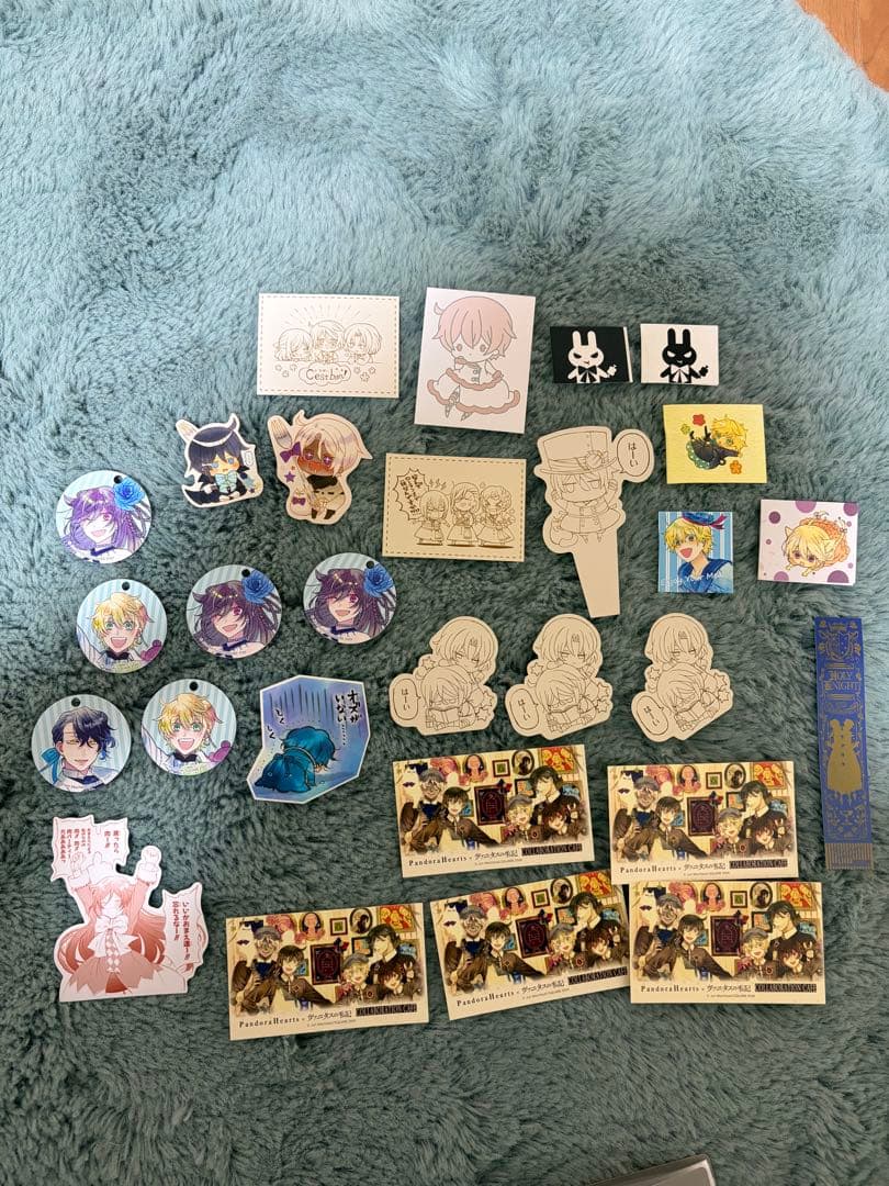 Pandora Hearts ヴァニタスの手記　紙類・ステッカー・クリアファイル