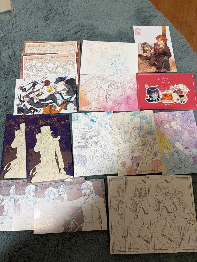 Pandora Hearts ヴァニタスの手記　紙類・ステッカー・クリアファイル