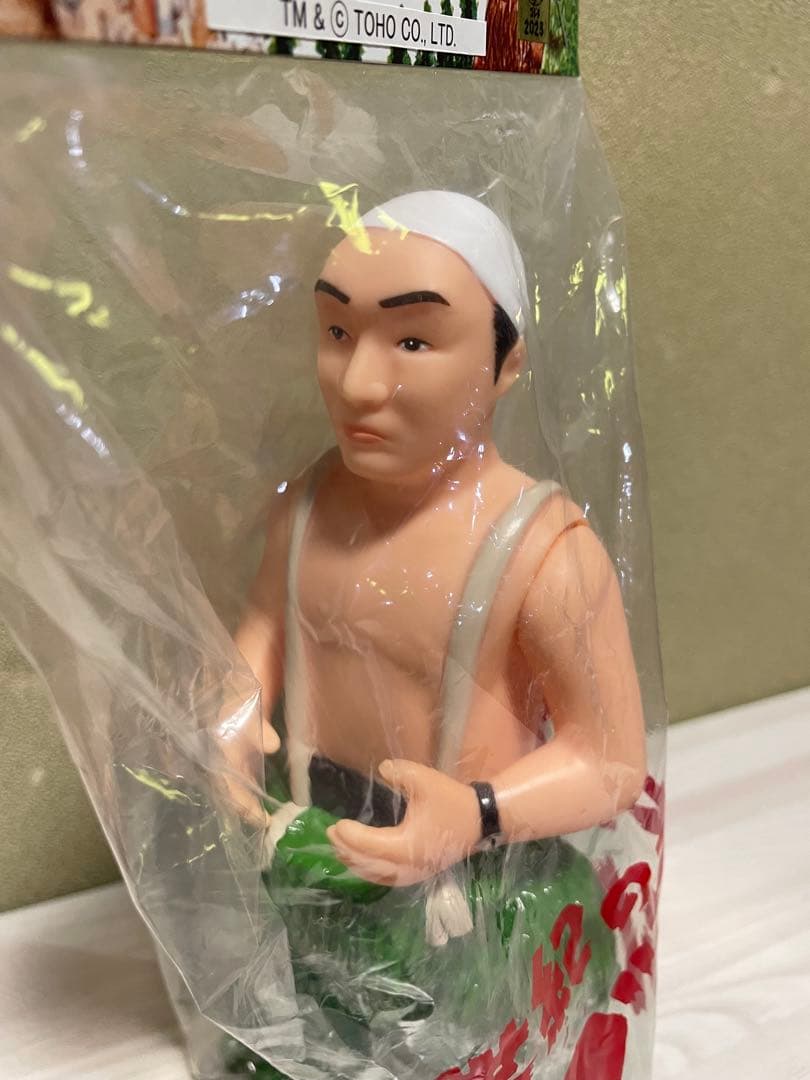 M1号 中島春雄 ゴジラ レトログリーン成型色　ソフビ