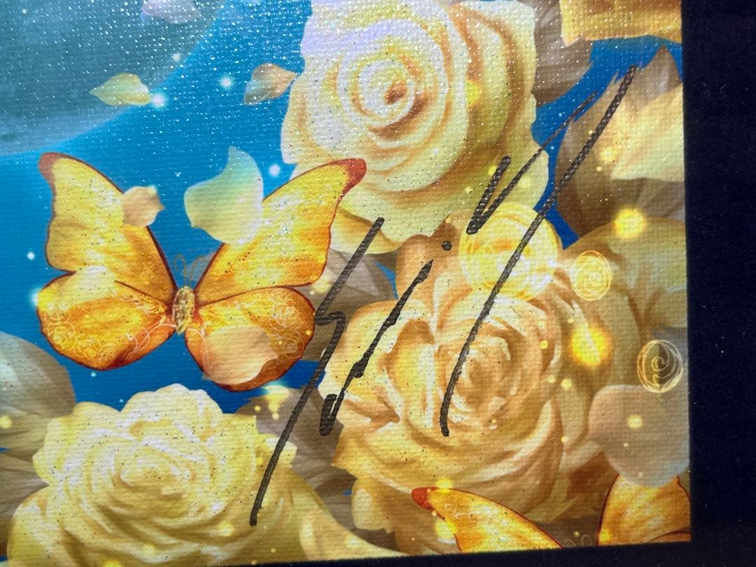 てぃんくる 版画 直筆サインあり CE ミクスドメディア アールビバン