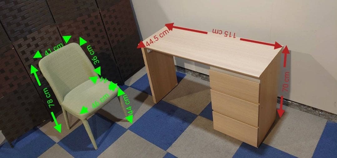 東京都23区送料込◆ パモウナ Paumona デスクセット(TP04655)