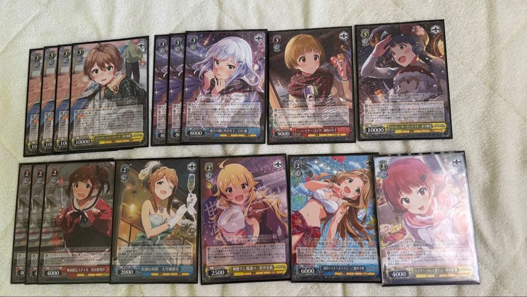 ヴァイスシュヴァルツ ミリオンライブ デッキ+パーツ