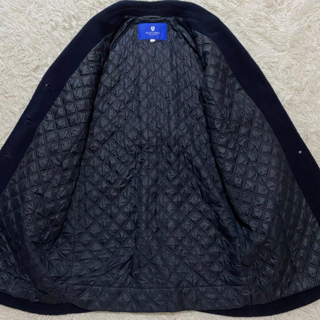 【美品】ブルーレーベルクレストブリッジ　チェスターコート　ネイビー　Mサイズ