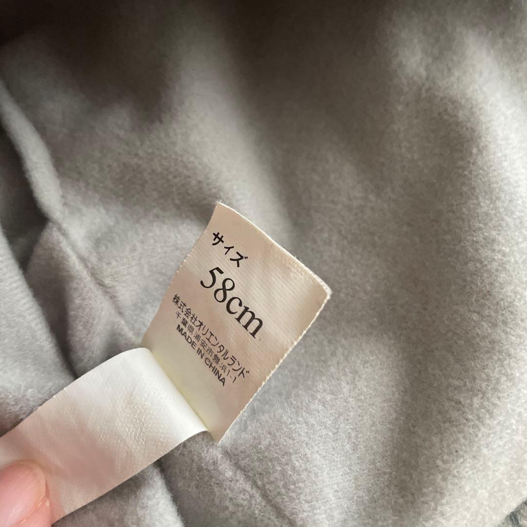 ディズニー　ミニー　ファンキャップ　ヒョウ柄　グレー　ピンク　レオパード　被り物