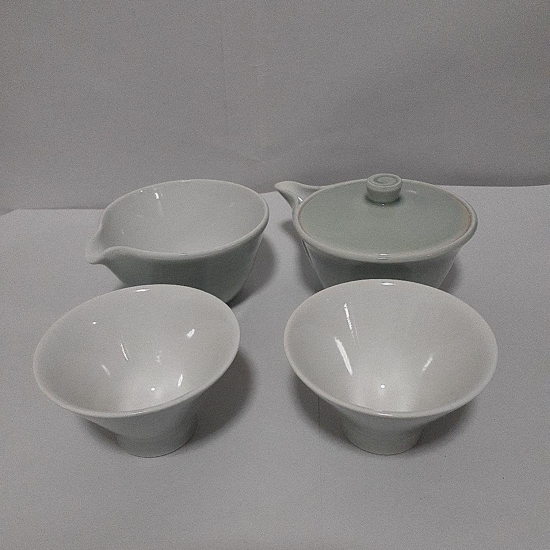 朝日焼　河濱清器　煎茶器セット