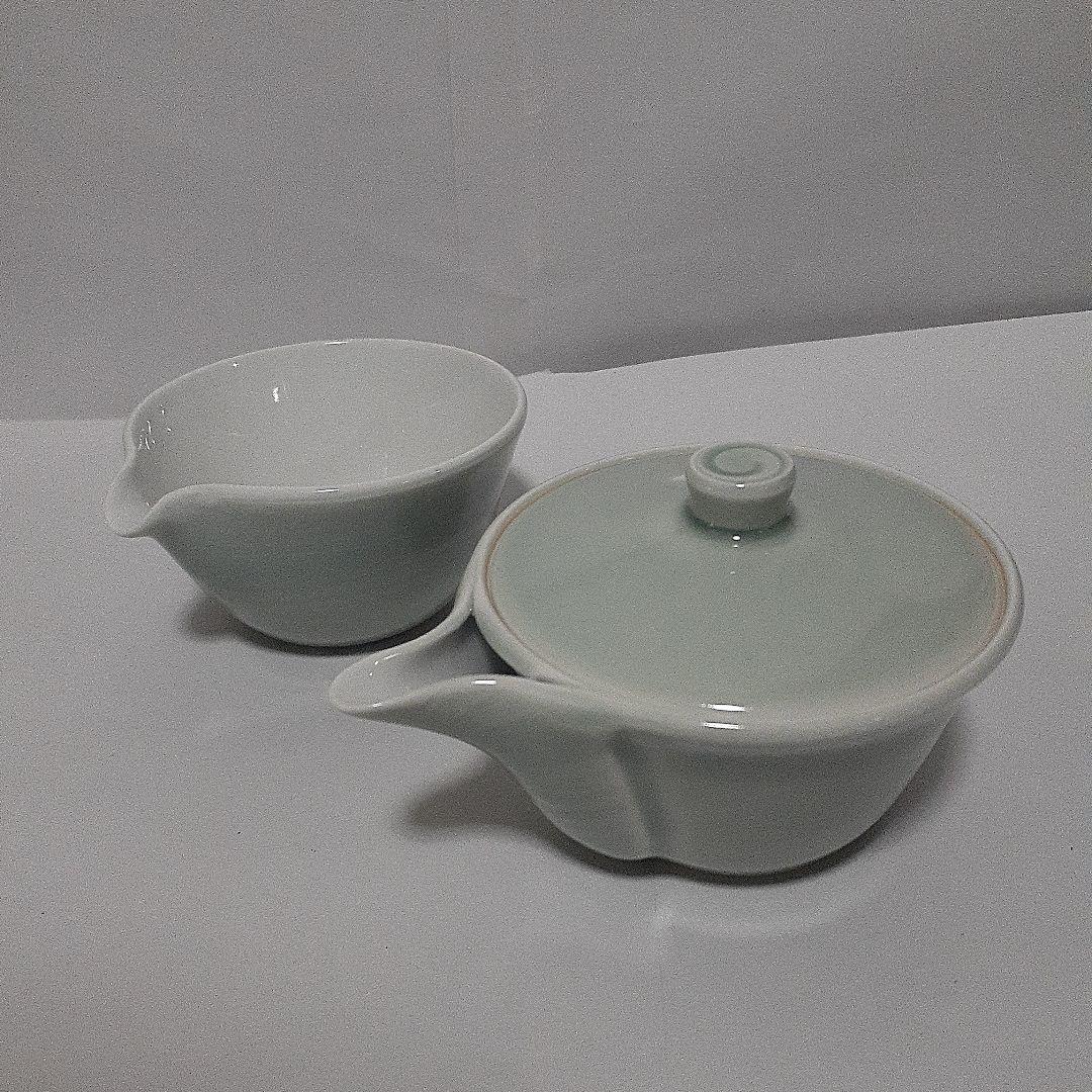 朝日焼　河濱清器　煎茶器セット