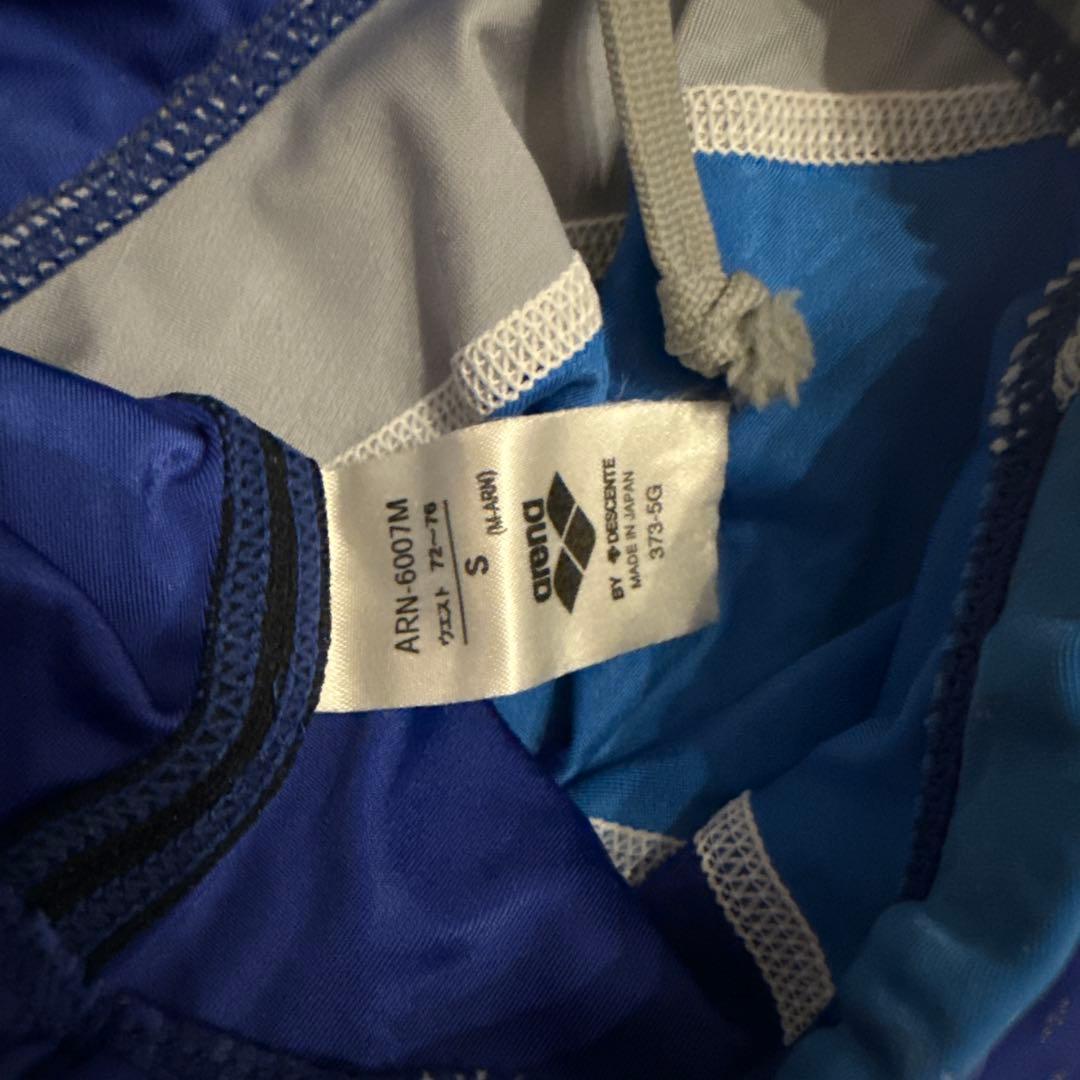 arena ARN-6007M aile-bleueフルレングス ロングジョン