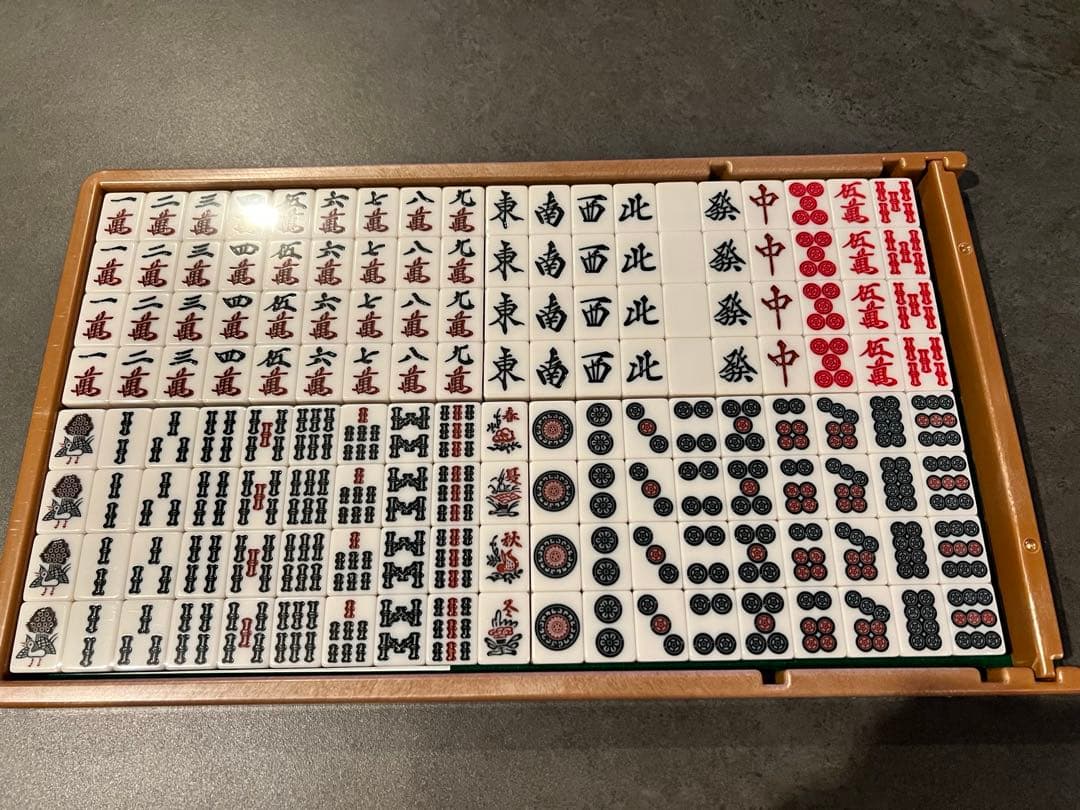 全自動麻雀牌 麻雀牌　アモスBN牌　青