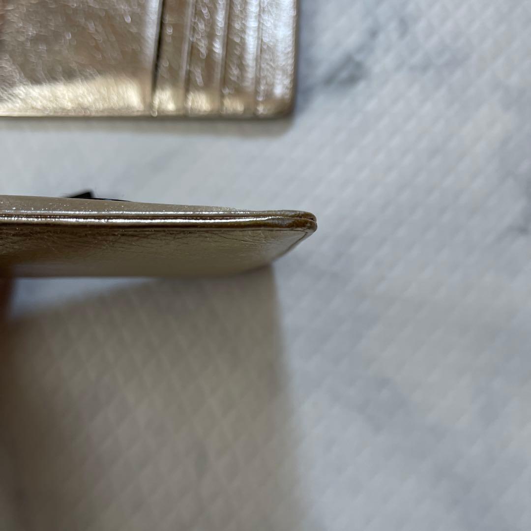 アンテプリマ パンダスペシャル/マルチウォレット/シャンパンゴールド