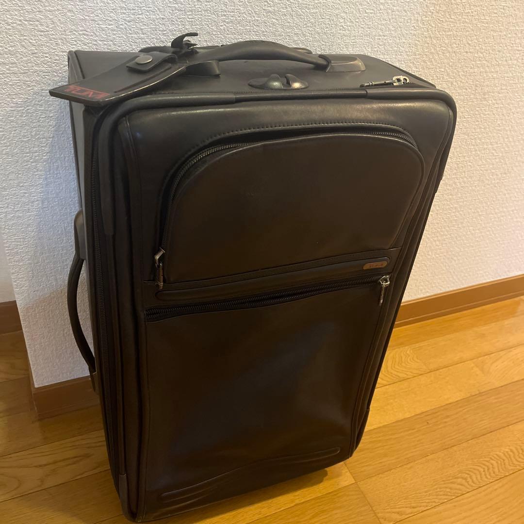【Gaku】　【レア】TUMI オールレザー　キャリーケース（価格交渉可）