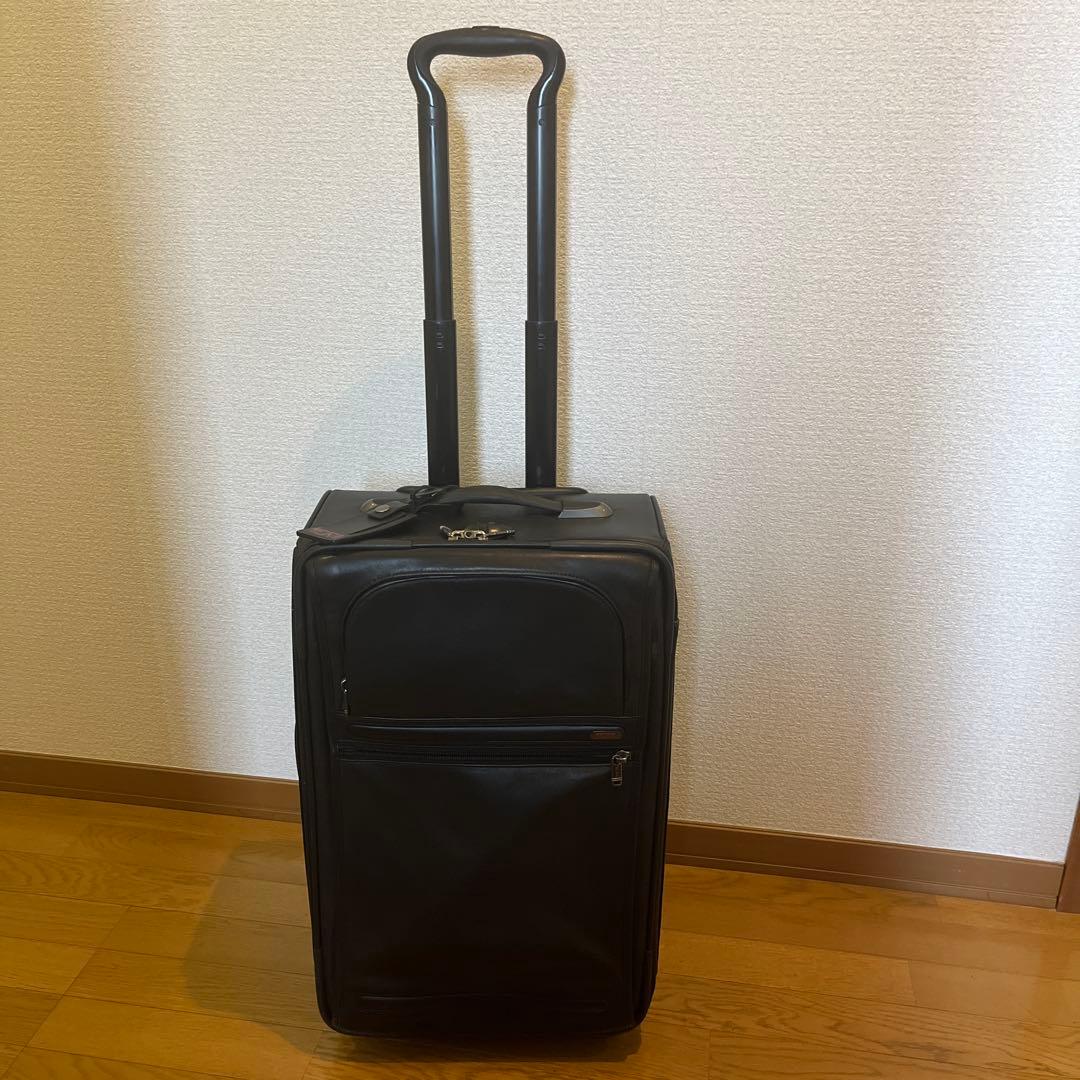 【Gaku】　【レア】TUMI オールレザー　キャリーケース（価格交渉可）