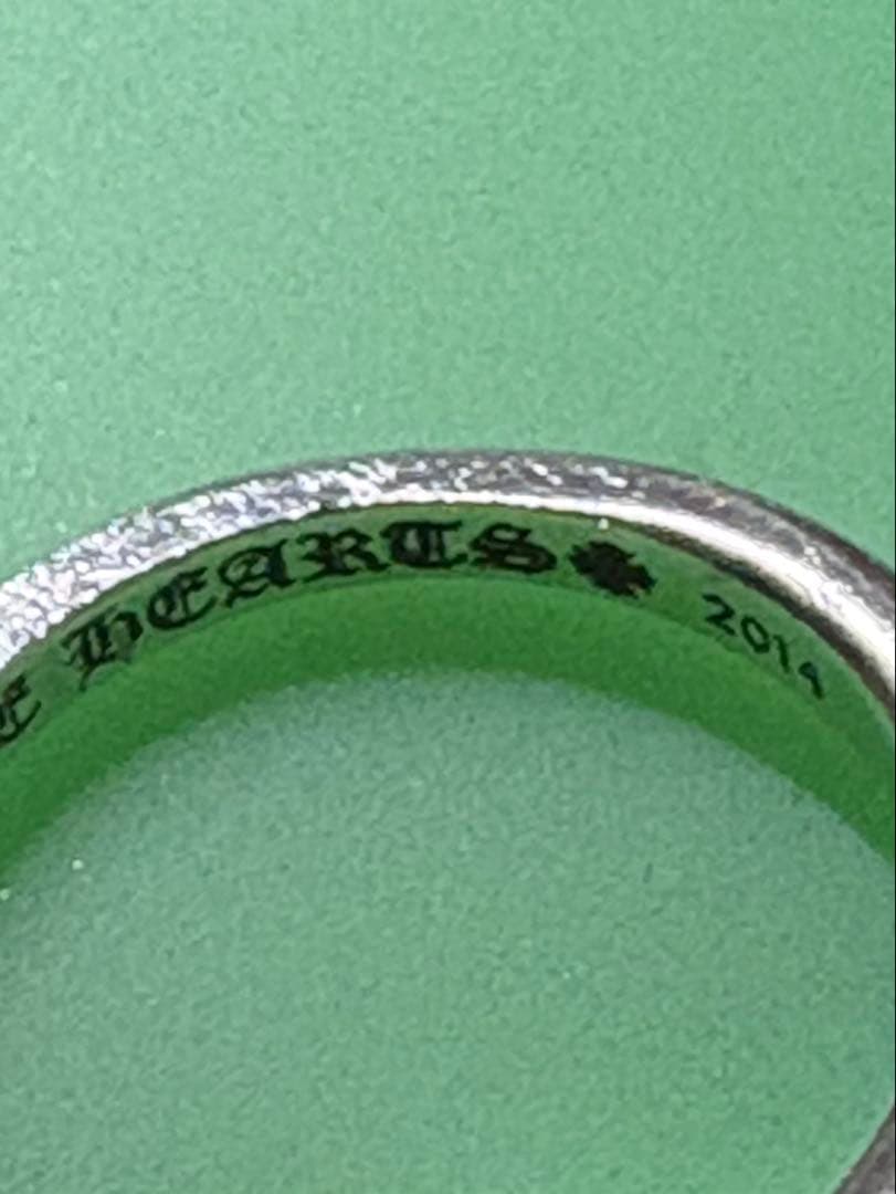 CHROME HEARTS ベイビークラシック フローラルクロス リング　17号