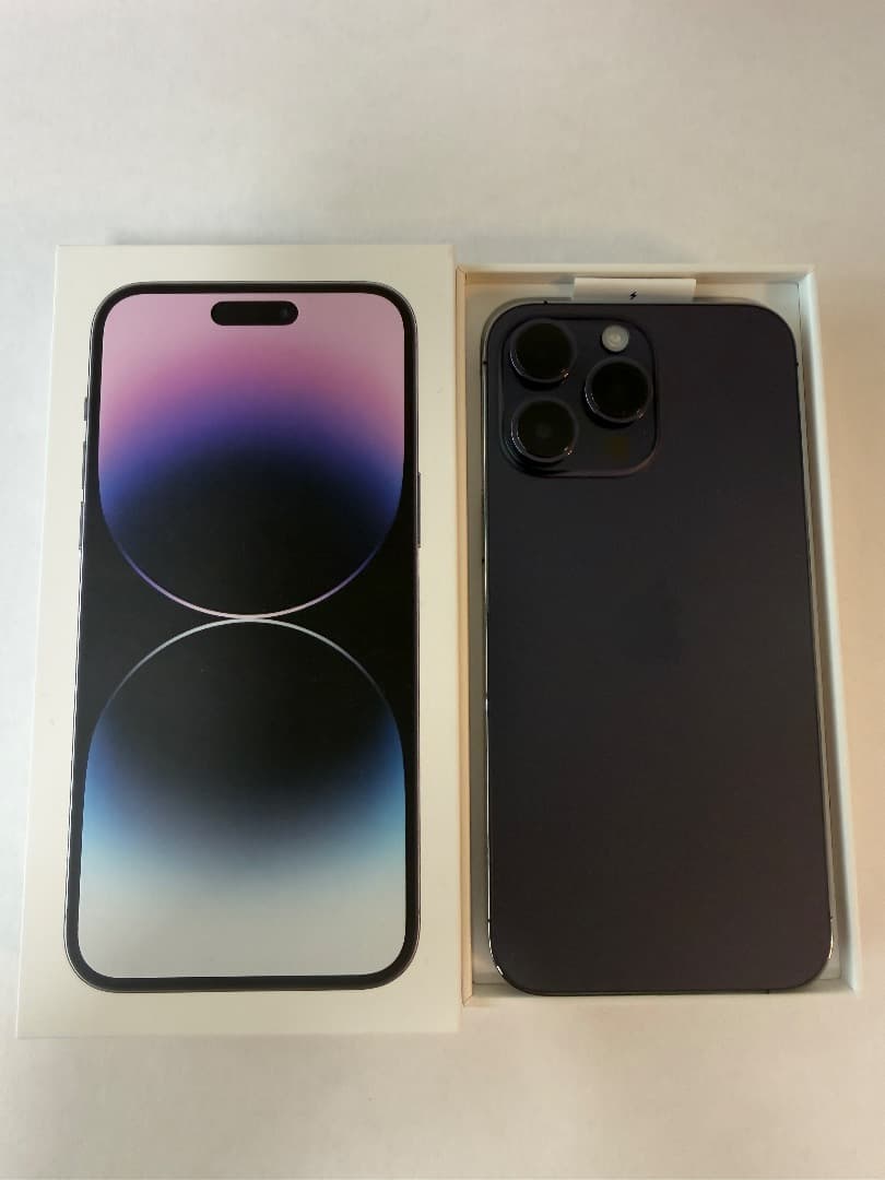 Apple iPhone 14 ProMax ディープパープル 本体