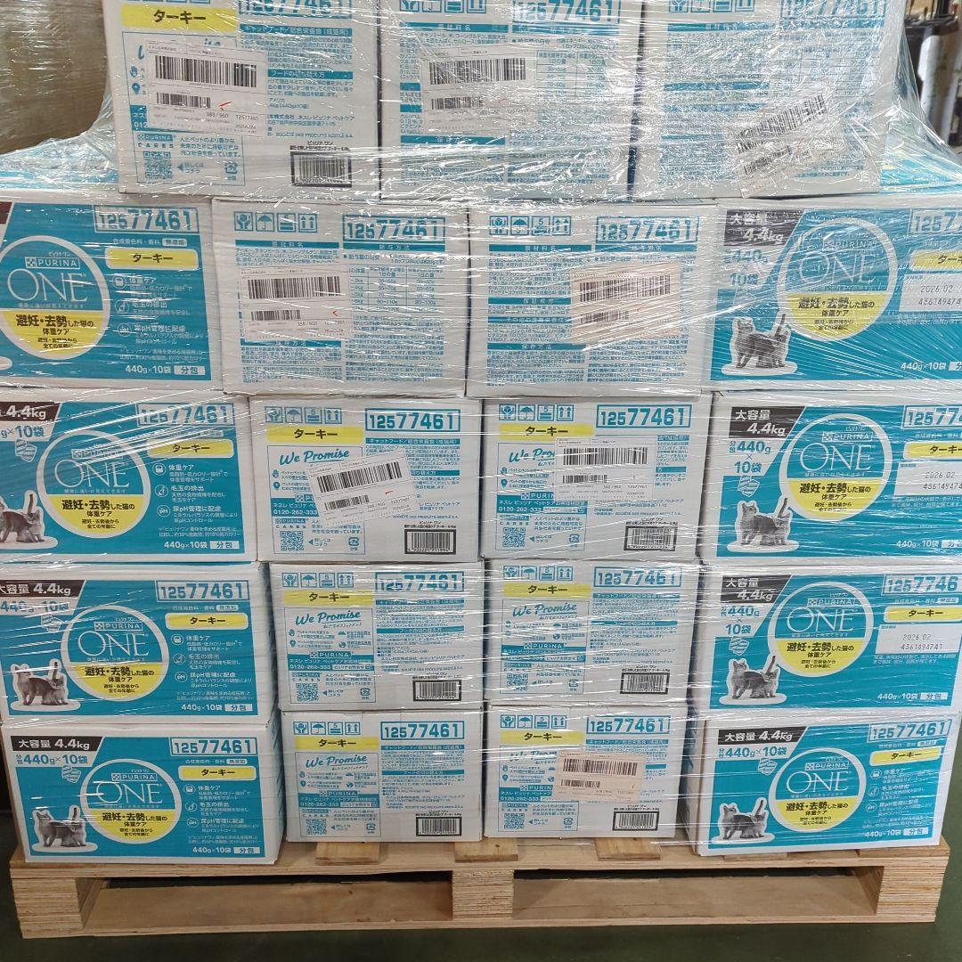 10箱ピュリナ ワン キャットフード ターキー4.4kg賞味期限：2026.02