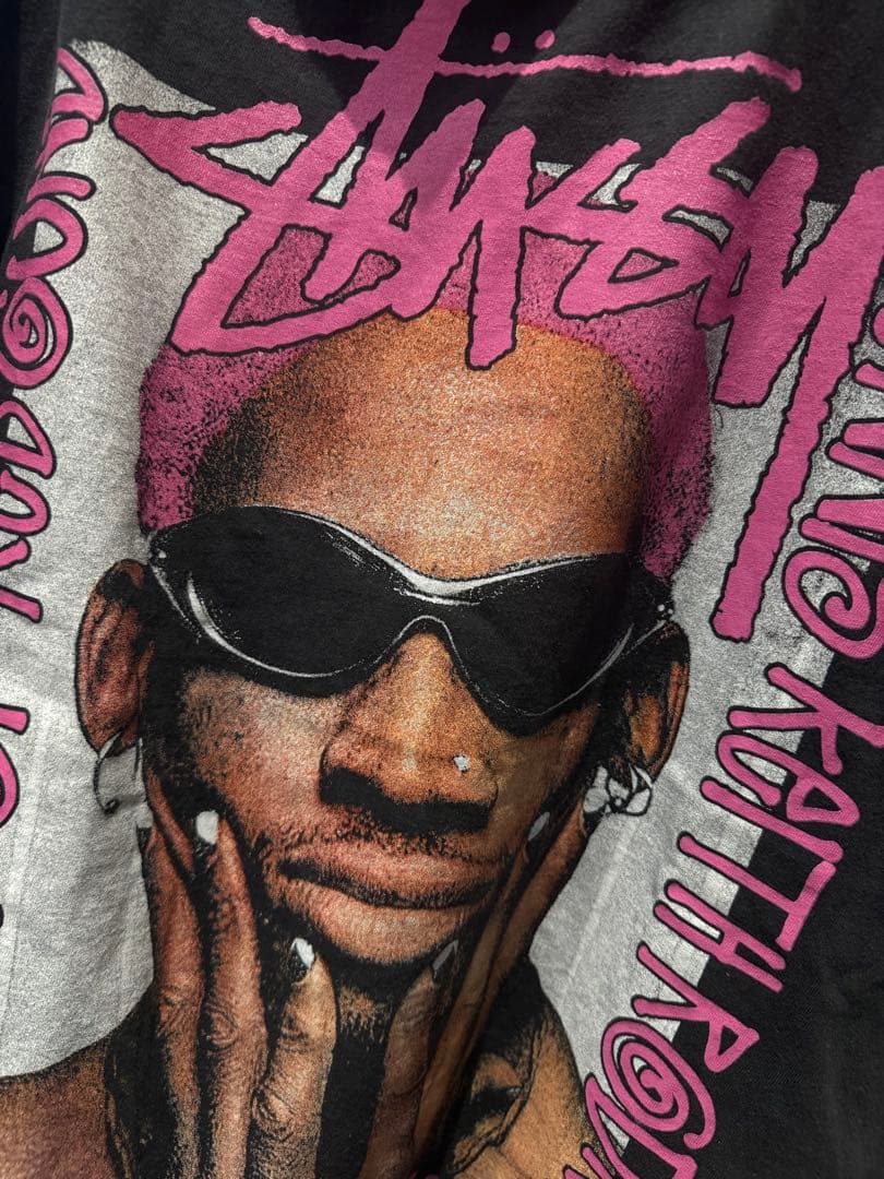 akira1960様 Dennis Rodman Tシャツ ブラック